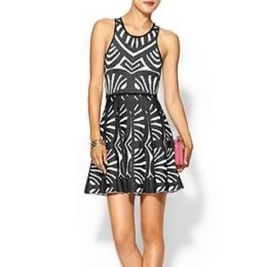 Parker Clarence fit and flare dress